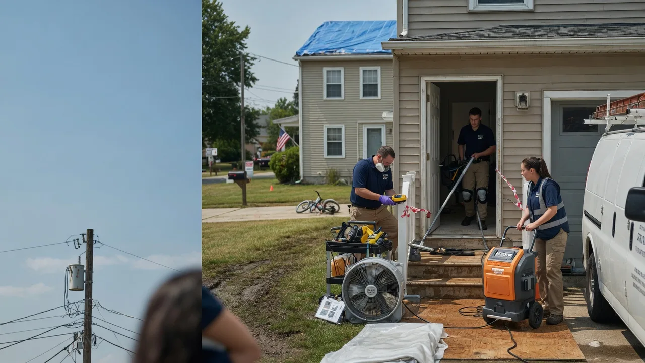 Water Damage Repair in Manter, KS near me